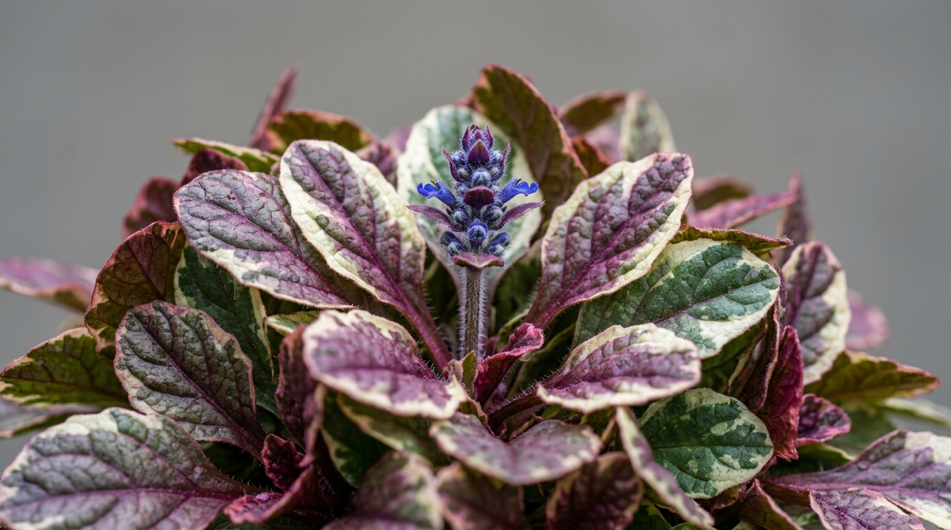 Bugleweed 'Burgundy Glow' {flat of 18 Pots - 3 1/4 in} thumbnail